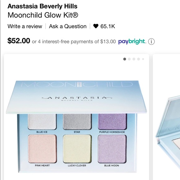 NEW Anastasia Beverly Hills Moon Child Glow Kit - Picture 4 of 4